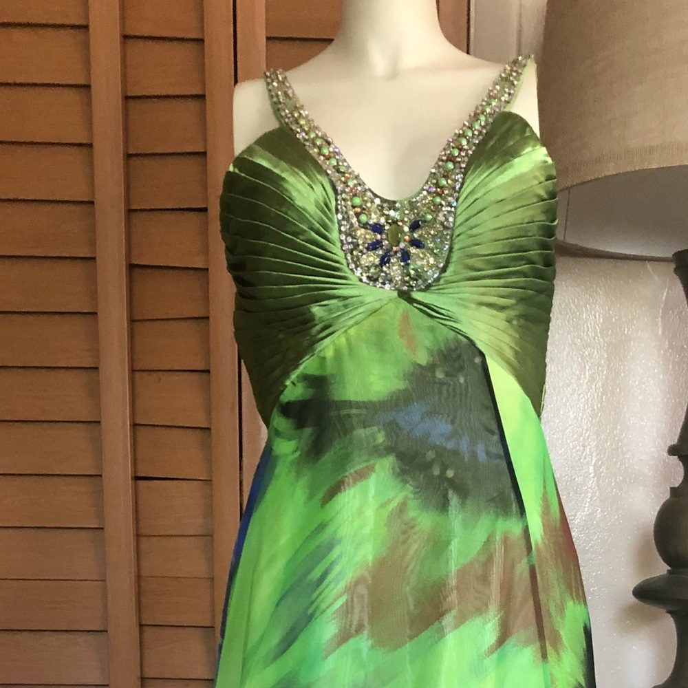 Green  Mermaid Dress NWT